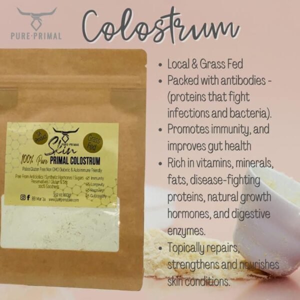 Pure Primal Skin Colostrum - 100g - Image 2