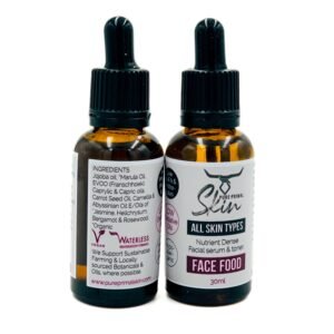 Face Food Ⓥ – Facial Serum & Toner – ALL Skin Types