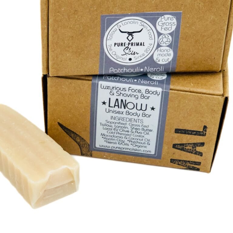 LANow Patchouli & Neroli – Luxurious Face, Body & Shaving Soap Bar